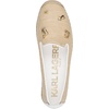 image:imageKarl Lagerfeld Womens Michaela Atelier Espadrille Closed Toe Sandal with PinsNaturalBright White
