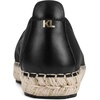 image:imageKarl Lagerfeld Womens Michaela Bonjour Espadrille Closed Toe SandalBlack
