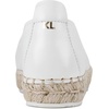 image:imageKarl Lagerfeld Womens Michaela Bonjour Espadrille Closed Toe SandalBright White