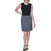 image:imageKarl Lagerfeld Womens Multi Textured Tweed Aline DressBlackBlue Multi