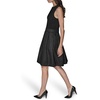 image:imageKarl Lagerfeld Womens Novelty Tweed Career Midi DressBlack Multi