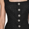 image:imageKarl Lagerfeld Womens Novelty Tweed Career Vest with ButtonsBlack