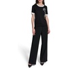 image:imageKarl Lagerfeld Womens Pearl Detail Sequin Flower SweaterBlackSoft White