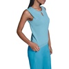 image:imageKarl Lagerfeld Womens Pearl Neckline Sleeveless SweaterAqua Mist