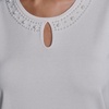 image:imageKarl Lagerfeld Womens Pearl Neckline Sleeveless SweaterBisque