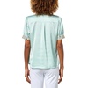 image:imageKarl Lagerfeld Womens Polished ButtonFront Everyday Essential Versatile BlouseFresh Mint
