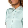 image:imageKarl Lagerfeld Womens Polished ButtonFront Everyday Essential Versatile BlouseFresh Mint