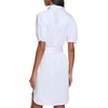 image:imageKarl Lagerfeld Womens Poplin Shirt Dress with Tie WaistWhiteBlithe Bl Multi