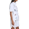 image:imageKarl Lagerfeld Womens Poplin Shirt Dress with Tie WaistWhiteBlithe Bl Multi