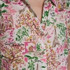 image:imageKarl Lagerfeld Womens Printed Floral Print Button DownSoft WhitePink Carnation Multi