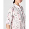 image:imageKarl Lagerfeld Womens Printed Whimsical BlouseSoft WhiteCornelia Rose Multi