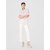 image:imageKarl Lagerfeld Womens Printed Whimsical BlouseSoft WhiteCornelia Rose Multi
