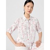 image:imageKarl Lagerfeld Womens Printed Whimsical BlouseSoft WhiteCornelia Rose Multi