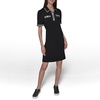 image:imageKarl Lagerfeld Womens Puff Sleeve Tweed Collar Essential DressBlack
