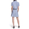 image:imageKarl Lagerfeld Womens Short Sleeve Collar Tweed Cropped JacketBlue Multi