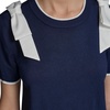 image:imageKarl Lagerfeld Womens Short Sleeve Crew Neck Bow Shoulder SweaterNaval AcademySoft White