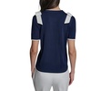 image:imageKarl Lagerfeld Womens Short Sleeve Crew Neck Bow Shoulder SweaterNaval AcademySoft White