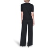 image:imageKarl Lagerfeld Womens Short Sleeve Crew Neck Bow SweaterBlackSoft White