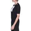 image:imageKarl Lagerfeld Womens Short Sleeve Crew Neck Bow SweaterBlackSoft White