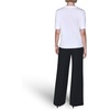 image:imageKarl Lagerfeld Womens Short Sleeve Crew Neck Bow SweaterSoft WhiteBlack
