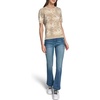 image:imageKarl Lagerfeld Womens Short Sleeve Crew Neck Floral SweaterFresh MintSoft White