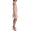 image:imageKarl Lagerfeld Womens Sleeveless Collared Button Front Aline Mini DressPearl Blush