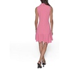 image:imageKarl Lagerfeld Womens Sleeveless Collared Button Front Aline Mini DressPink Sherbet