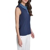 image:imageKarl Lagerfeld Womens Sleeveless Collared Neck Denim Collar Tank TopNaval Academy