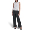 image:imageKarl Lagerfeld Womens Sleeveless Delicate Sweater with Classic Karl Theme EmbroiderySoft WhiteBlack