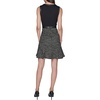 image:imageKarl Lagerfeld Womens Sleeveless Embellished Tweed Flounce Hem aline DressBlack MultiBlack