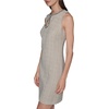image:imageKarl Lagerfeld Womens Sleeveless Keyhole Neckline Multi Textured Tweed DressBirch Multi