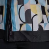 image:imageKarl Lagerfeld Womens Sleeveless Printed TieNeck BlouseFresh MintBlack Multi