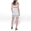 image:imageKarl Lagerfeld Womens Sleeveless Scoop Neck Sheath DressSoft White Black