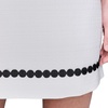 image:imageKarl Lagerfeld Womens Sleeveless Scoop Neck Sheath DressSoft White Black
