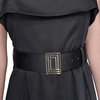 image:imageKarl Lagerfeld Womens Sleeveless Square Neck Midi DressBlack