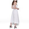 image:imageKarl Lagerfeld Womens Sleeveless Square Neck Midi DressSoft White