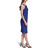 image:imageKarl Lagerfeld Womens Sleeveless Square Neck Scuba Crepe Bow Detail Sheath DressMaritime