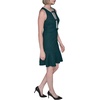image:imageKarl Lagerfeld Womens Sleeveless Stretch Texture Knit Tweed DressPine