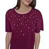 image:imageKarl Lagerfeld Womens Soft Everyday Essential Casual SweaterWine