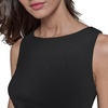 image:imageKarl Lagerfeld Womens Solid Color Crew Neck Sheath DressBlack