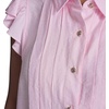 image:imageKarl Lagerfeld Womens Spring Essential Blouse with Ruffle DetailiningBallet Slipper