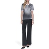 image:imageKarl Lagerfeld Womens Stripe Classic Fashion SweaterSoft WhiteBlack