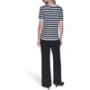 image:imageKarl Lagerfeld Womens Stripe Classic Fashion SweaterSoft WhiteBlack