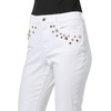 image:imageKarl Lagerfeld Womens Stud Pocket Rivet JeanWhite