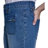 image:imageKarl Lagerfeld Womens Super Stretch Front Pocket JeanSteel Blue