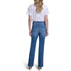 image:imageKarl Lagerfeld Womens Super Stretch Front Pocket JeanSteel Blue