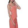 image:imageKarl Lagerfeld Womens Tank Square Neck SweaterFusion Coral