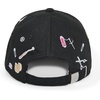 image:imageKarl Lagerfeld Womens Tools of the Trade Print Baseball CapBlack