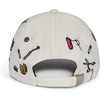 image:imageKarl Lagerfeld Womens Tools of the Trade Print Baseball CapWhite