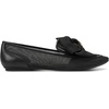 image:imageKarl Lagerfeld Womens Vasilisa Sheer Ballet Flat with Oversized BowBlack